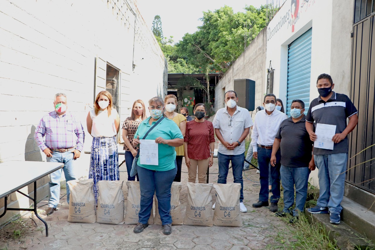 Alcalde de Emiliano Zapata apoya a ceramistas