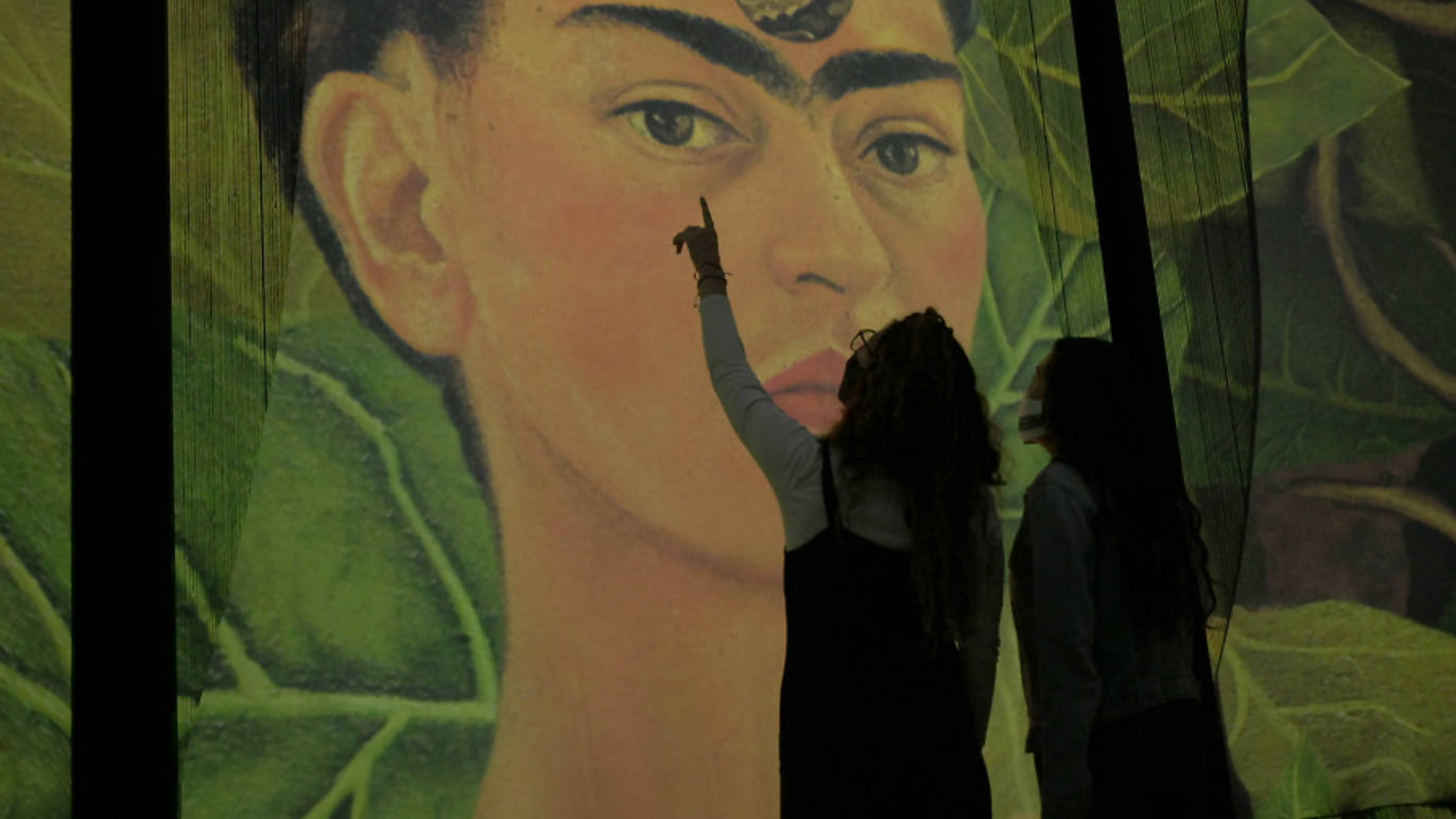 Exposición increíble y multisensorial de Frida Kahlo