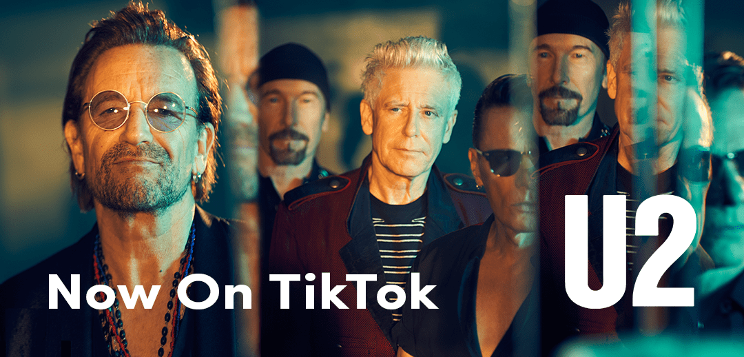 La banda U2  no sorprende uniéndose a TikTok